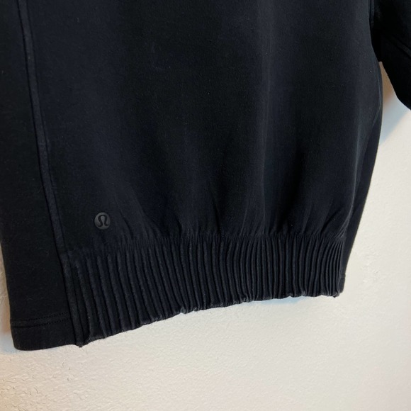 Lululemon NTS Cropped Short Sleeve Black 12 XL - Picture 5 of 9